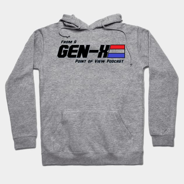 Go Gen X Pod! Hoodie by The Sidebar Cantina